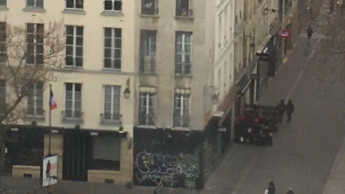 Fachadas falsas en París
