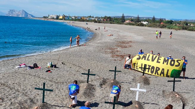 Sotogrande se queda sin playas: denuncian la pérdida de más de un millón de metros cúbicos de arena.