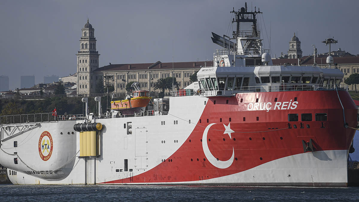 El buque turco de exploración sísmica Oruç Reis.