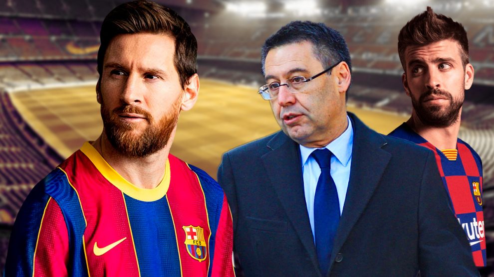 Guerra en el vestuario del Barcelona por la rebaja salarial.