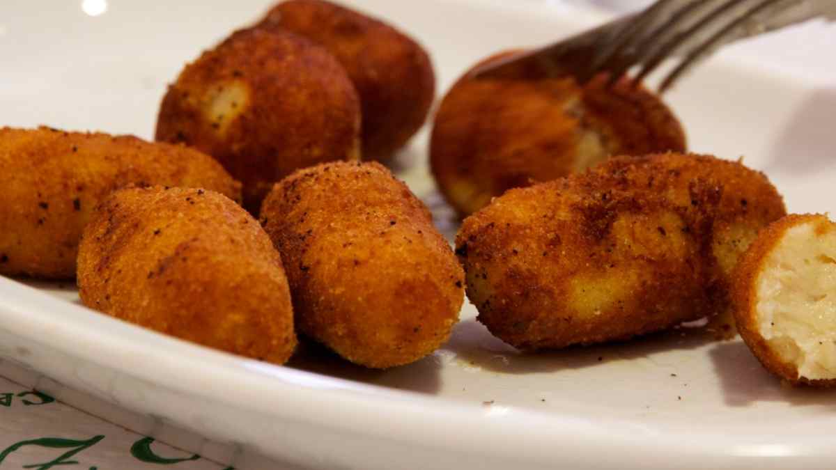 Recetas de Croquetas de patata y menta