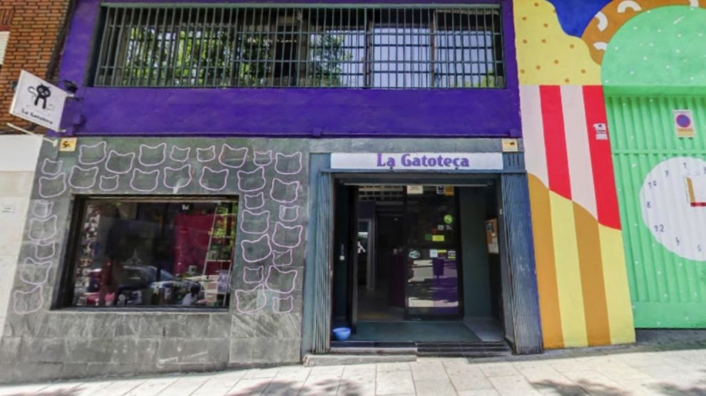 Fachada de La Gatoteca.