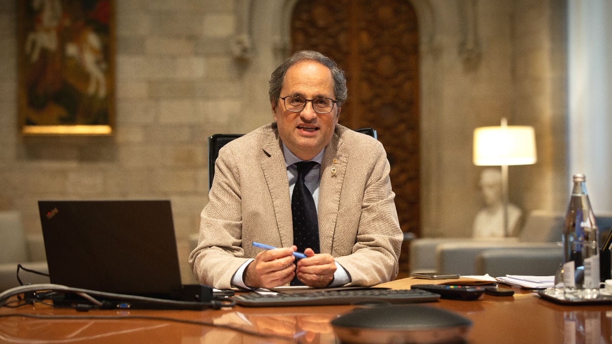 El presidente de la Generalitat, Quim Torra. (Foto: Europa Press)