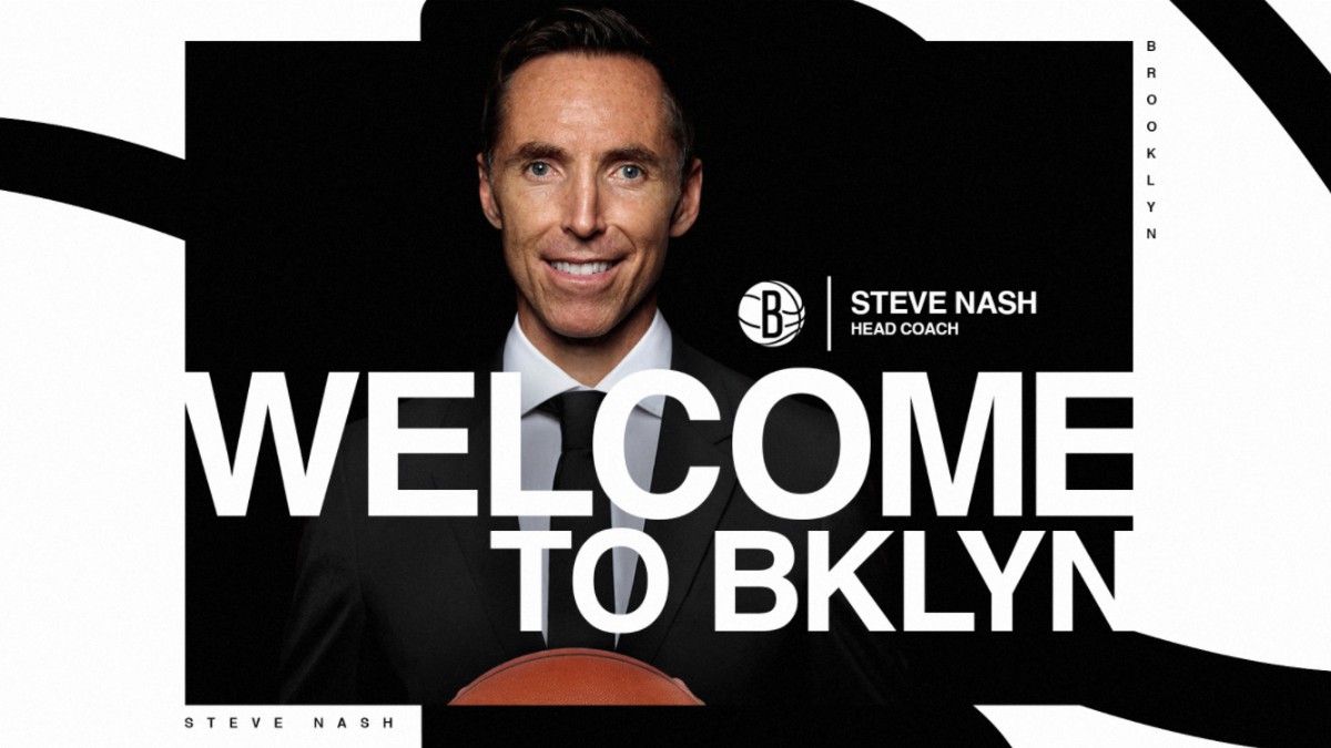 Steve Nash, nuevo entrenador de Brooklyn Nets.