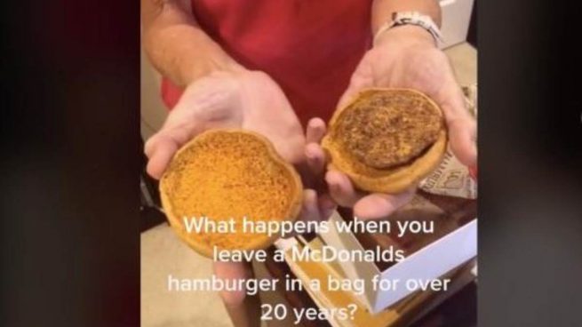hamburguesa Mcdonald's