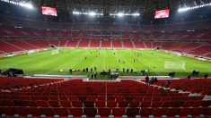 Una imagen del Puskas Arena donde se jugará la Supercopa de Europa. (AFP)