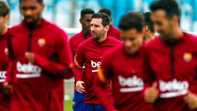 Messi alineacion Barcelona