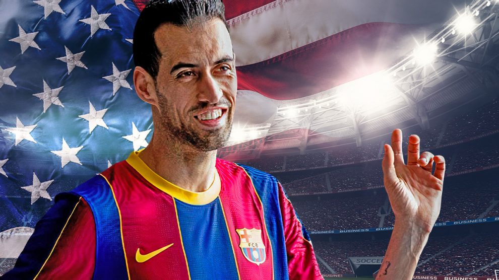 A Busquets le seduce jugar en Estado Unidos.