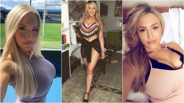 Emma Louise Jones, en fotos de Twitter.