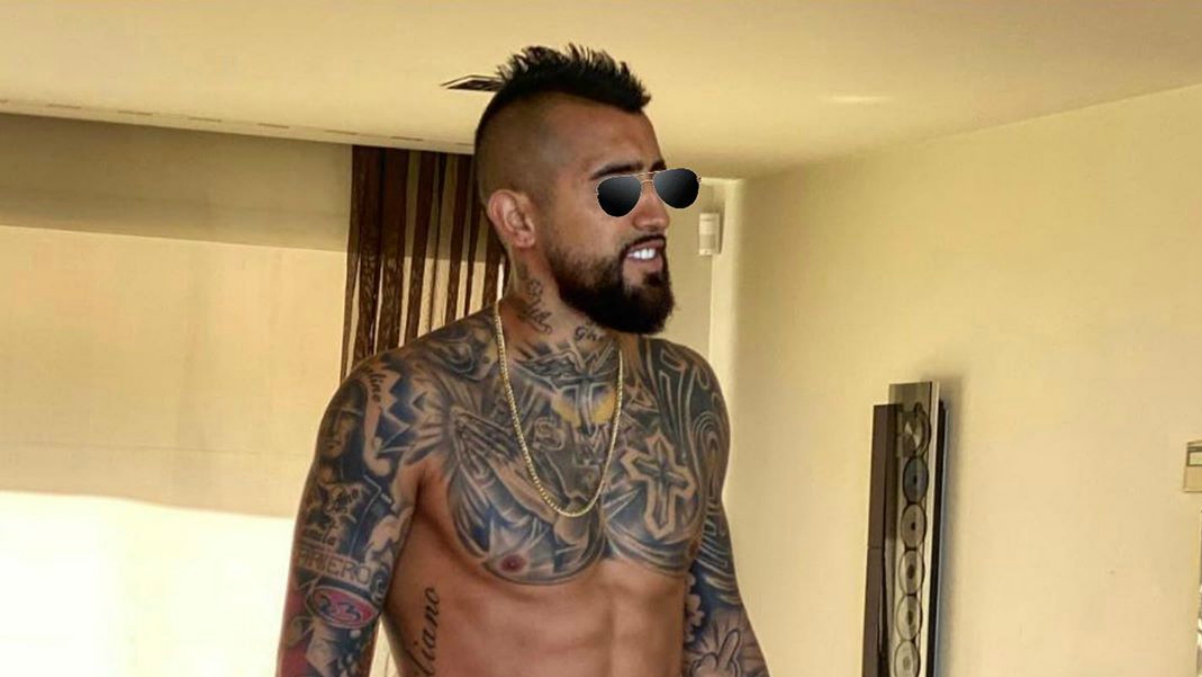 La foto que ha subido Arturo Vidal.