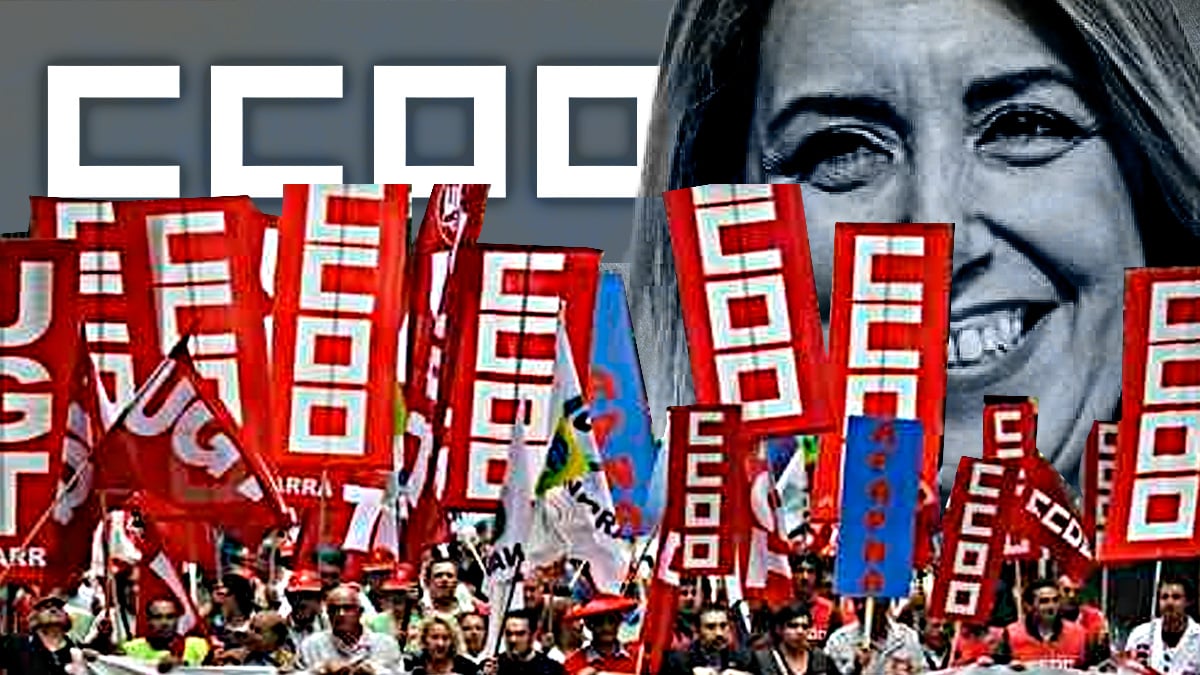 CCOO y Susana Díaz.