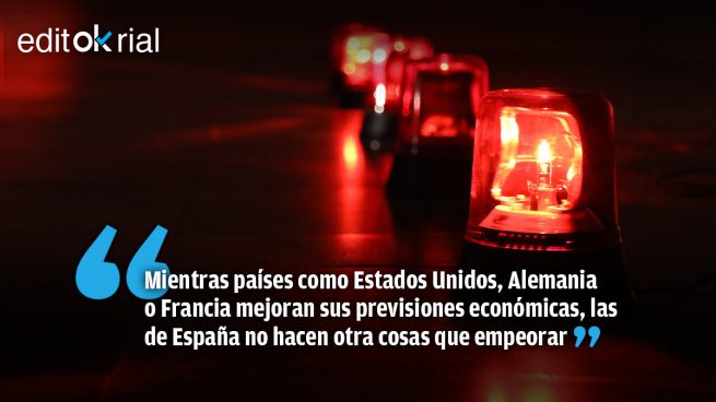 El socialcomunismo convierte a España en el farolillo rojo de la recuperación