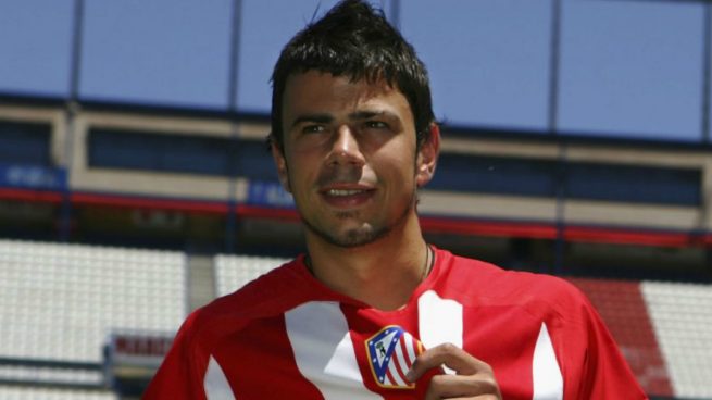 Kezman, cuando fichó por el Atlético de Madrid.