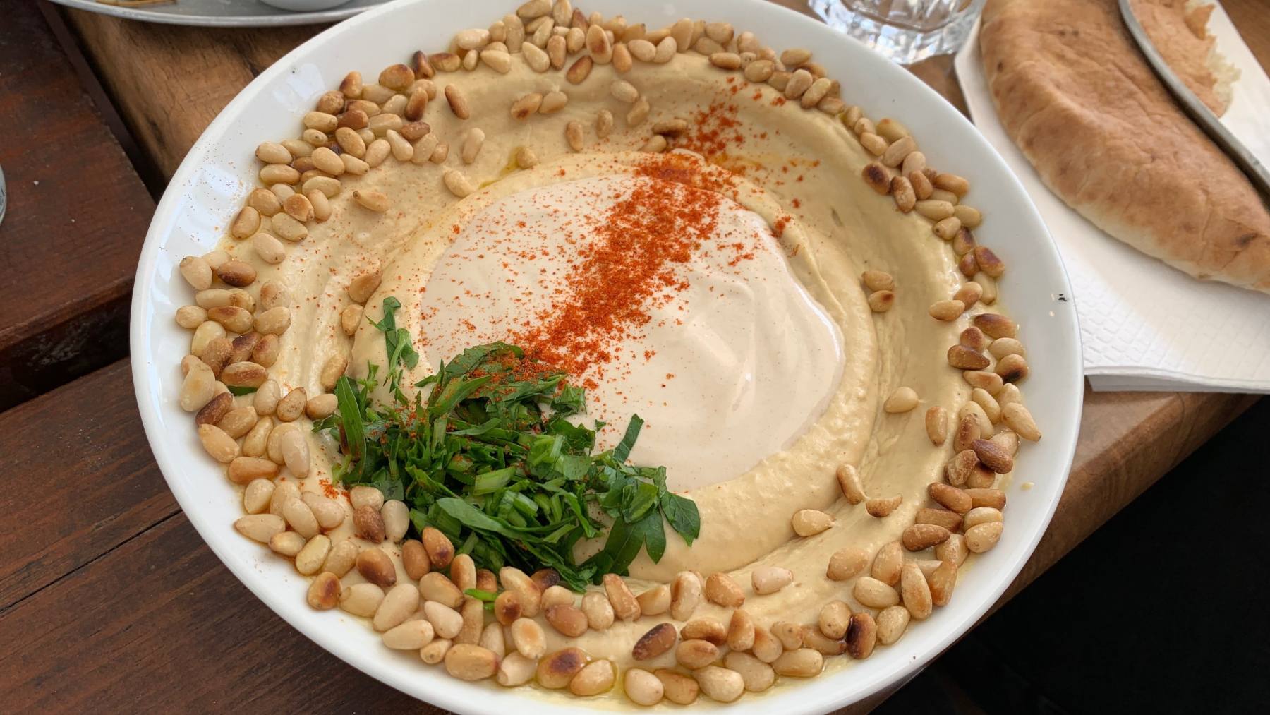 Hummus: receta casera con garbanzos