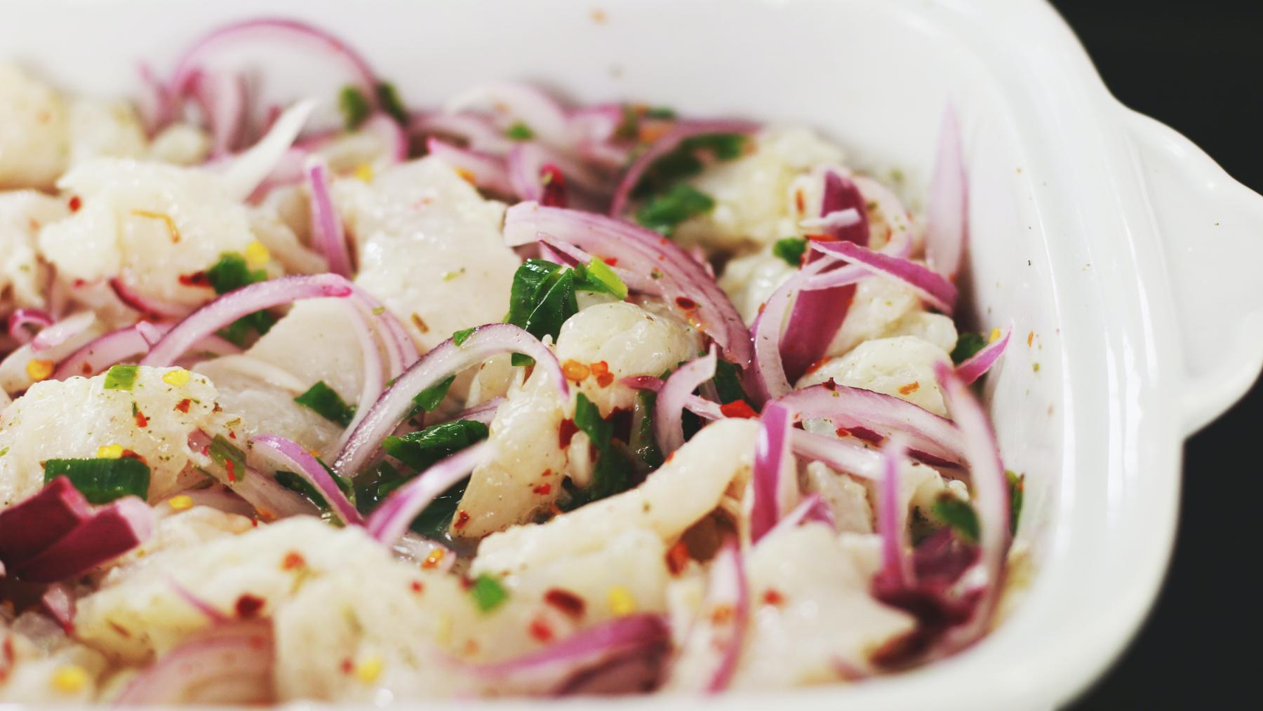 Ceviche casero