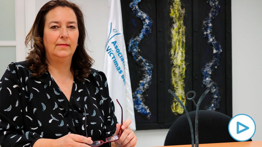 La presidenta de la AVT, Maite Araluce. (Foto: Europa Press/AVT)
