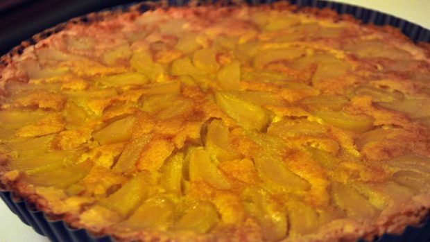 Tarta de peras