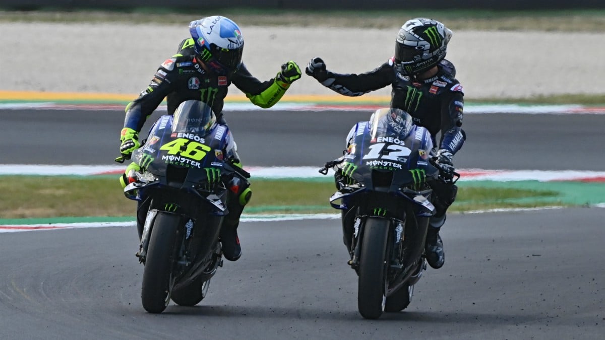 Así queda la clasificación para la parrilla del Gran Premio de Emilia-Romaña de MotoGP. (AFP)