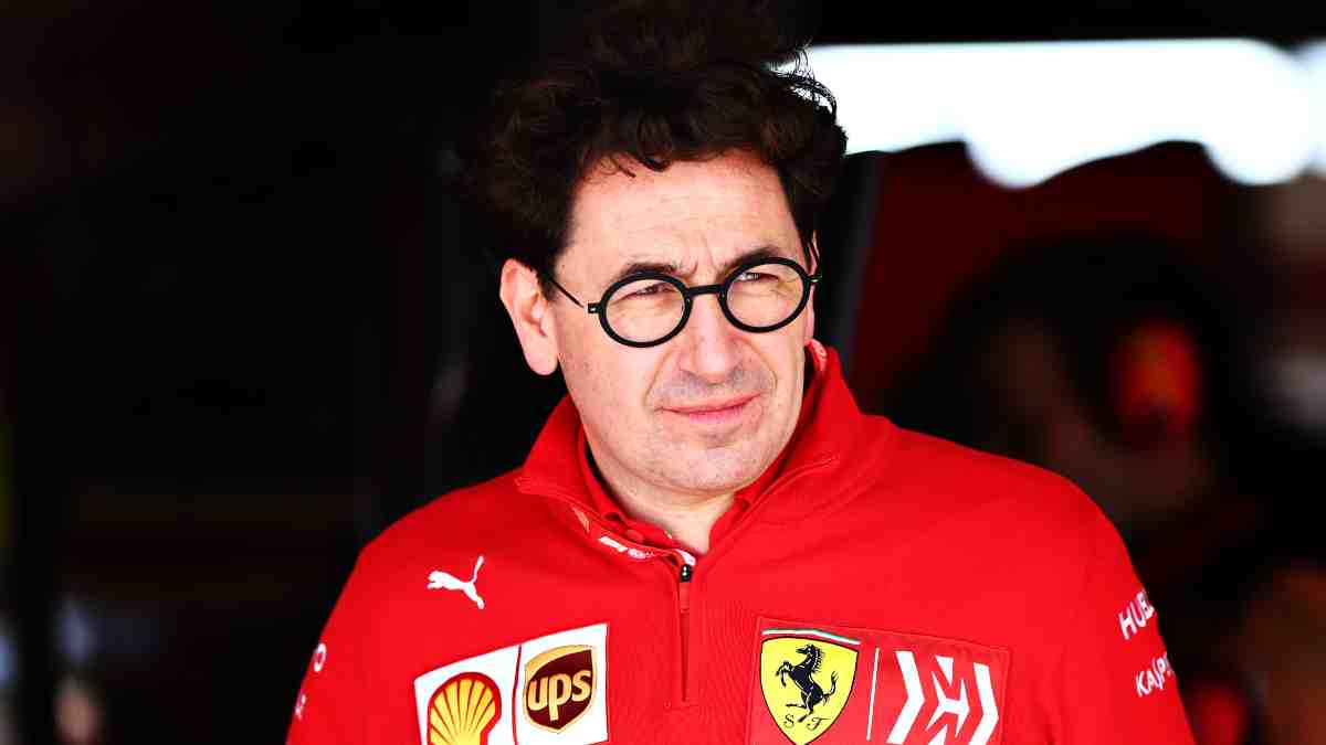 Mattia Binotto, director del equipo Ferrari. (AFP)