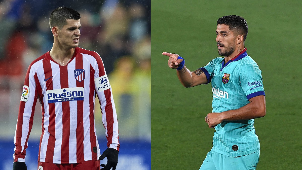 Álvaro Morata y Luis Suárez.