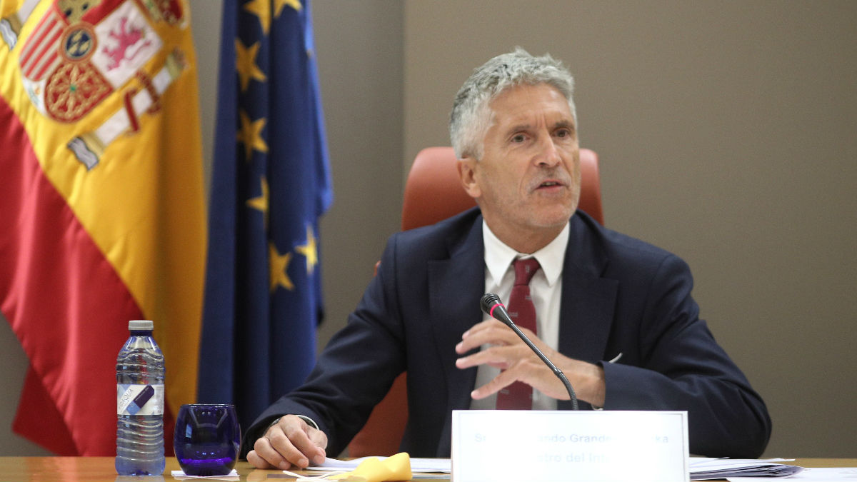 El ministro del Interior, Fernando Grande Marlaska. (Foto: Europa Press)