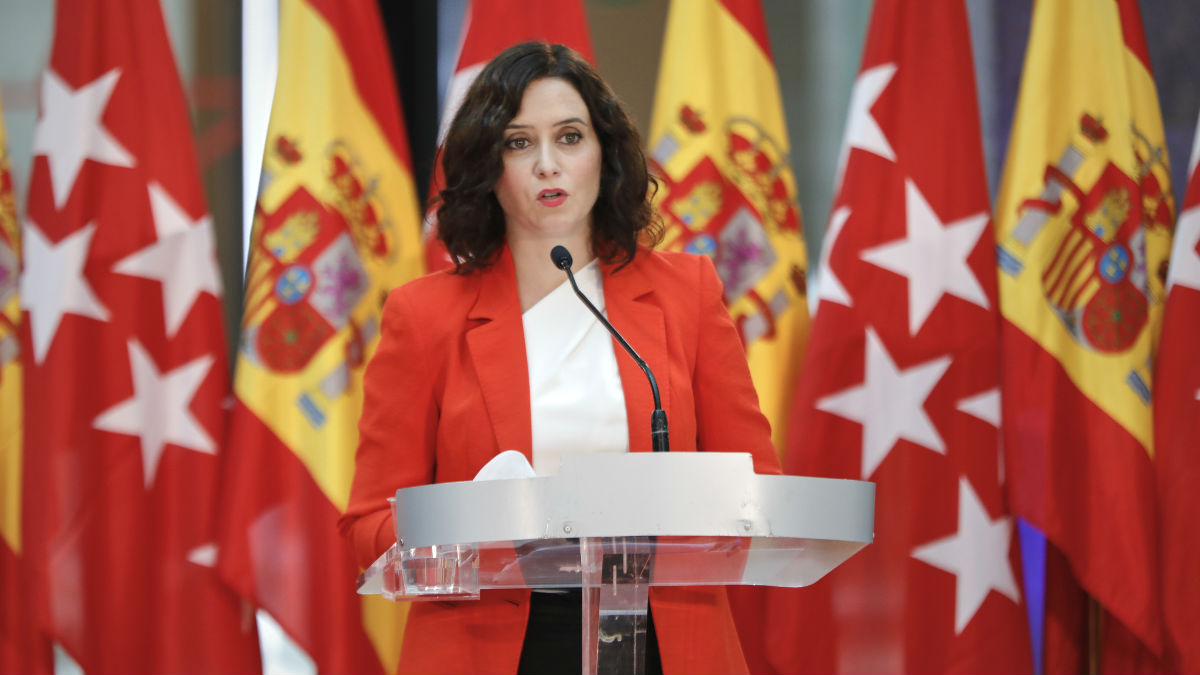La presidenta de la Comunidad de Madrid, Isabel Díaz Ayuso. (Foto: Europa Press)