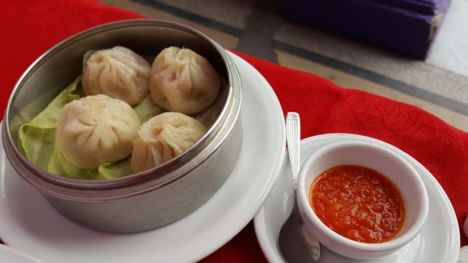 Receta de Jiaozi: Dumplings chinos de carne, cocidos al vapor