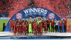 El Bayern levanta la Supercopa. (AFP)