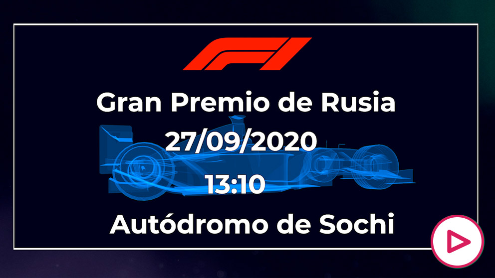Fórmula 1 Rusia 2020: horario y dónde ver en directo el GP de Rusia por TV.