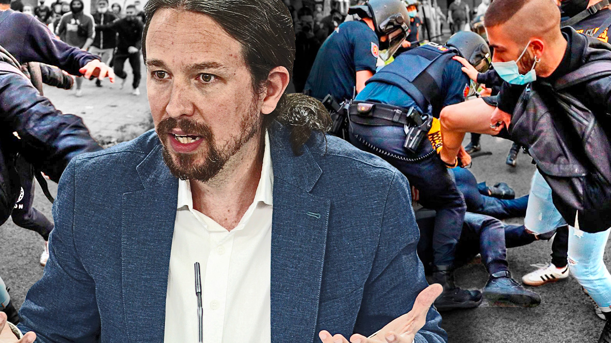 El vicepresidente Pablo Iglesias ha llegado a decir que la Policía son «matones al servicio de los ricos».