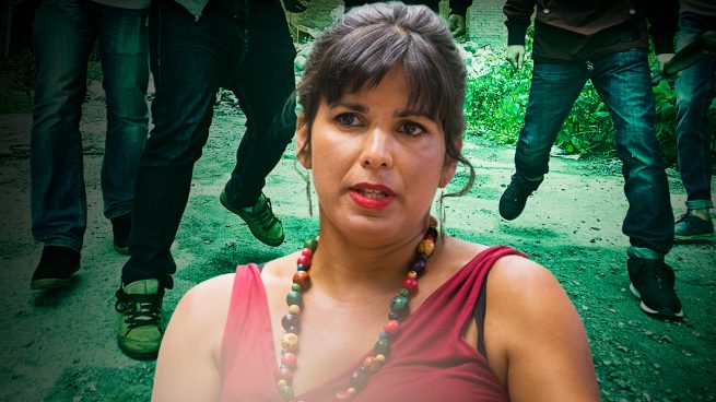 Teresa Rodríguez, líder de Anticapitalistas y de Adelante Andalucía.