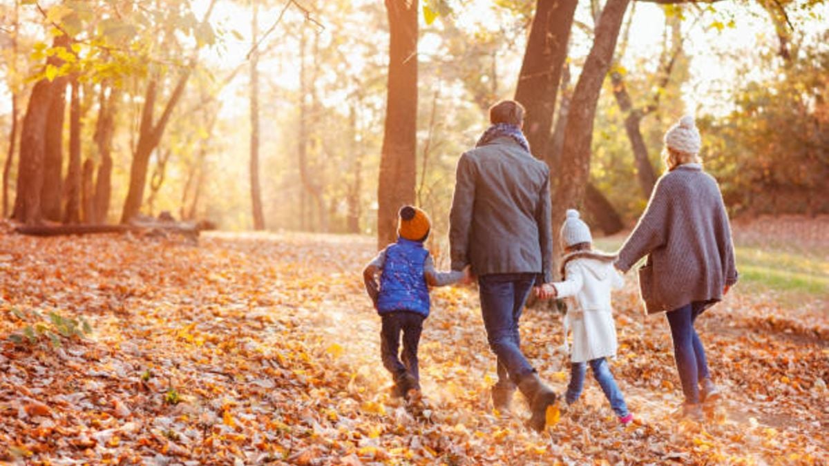 Los beneficios de salir a caminar con los niños