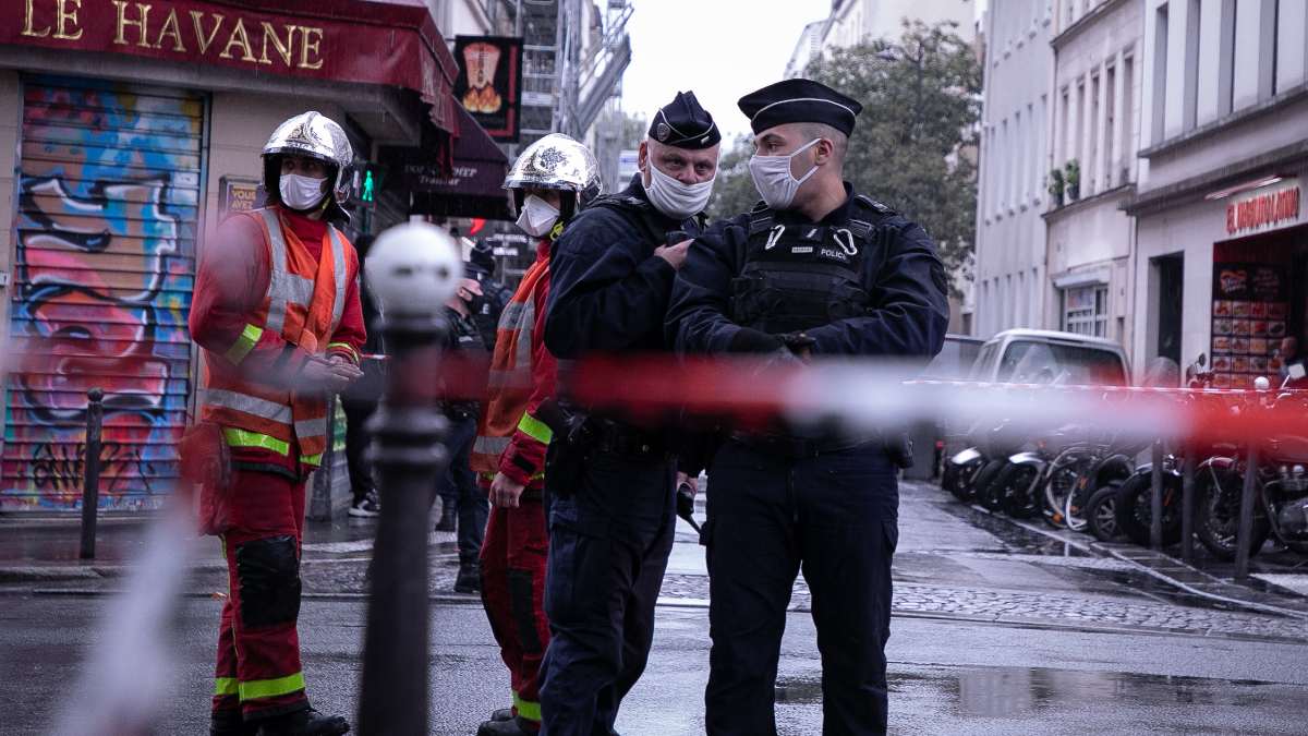 Lugar del ataque cerca de ‘Charlie Hebdo’. Foto: EP