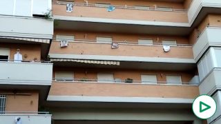 Bloque de viviendas donde se sitúa el piso de prostitutas de Sevilla.
