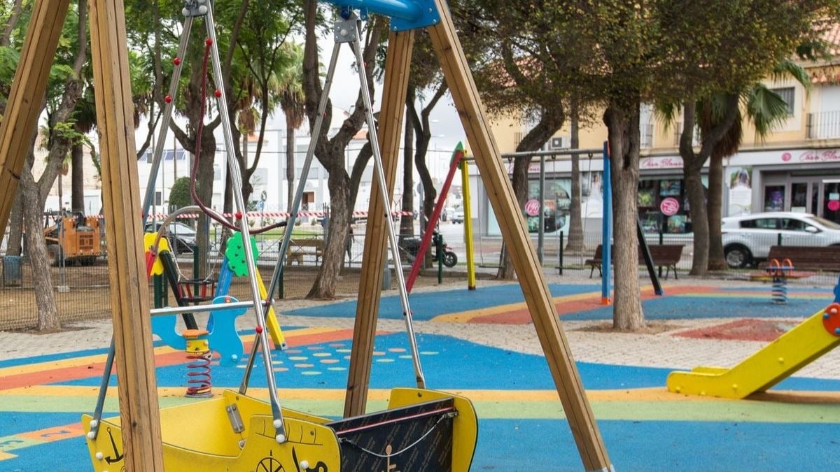 Parque infantil en Sevilla