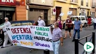 Manifestación en Camas por la reapertura de sus ambulatorios