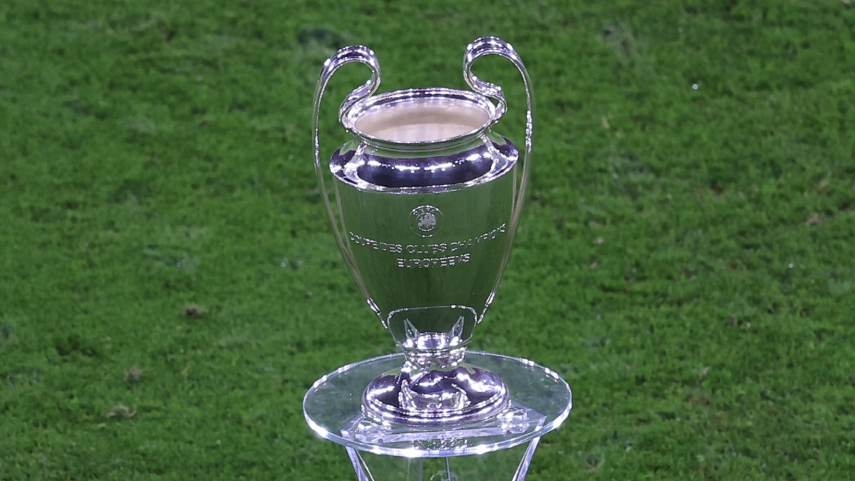 El trofeo de la Champions League (AFP).