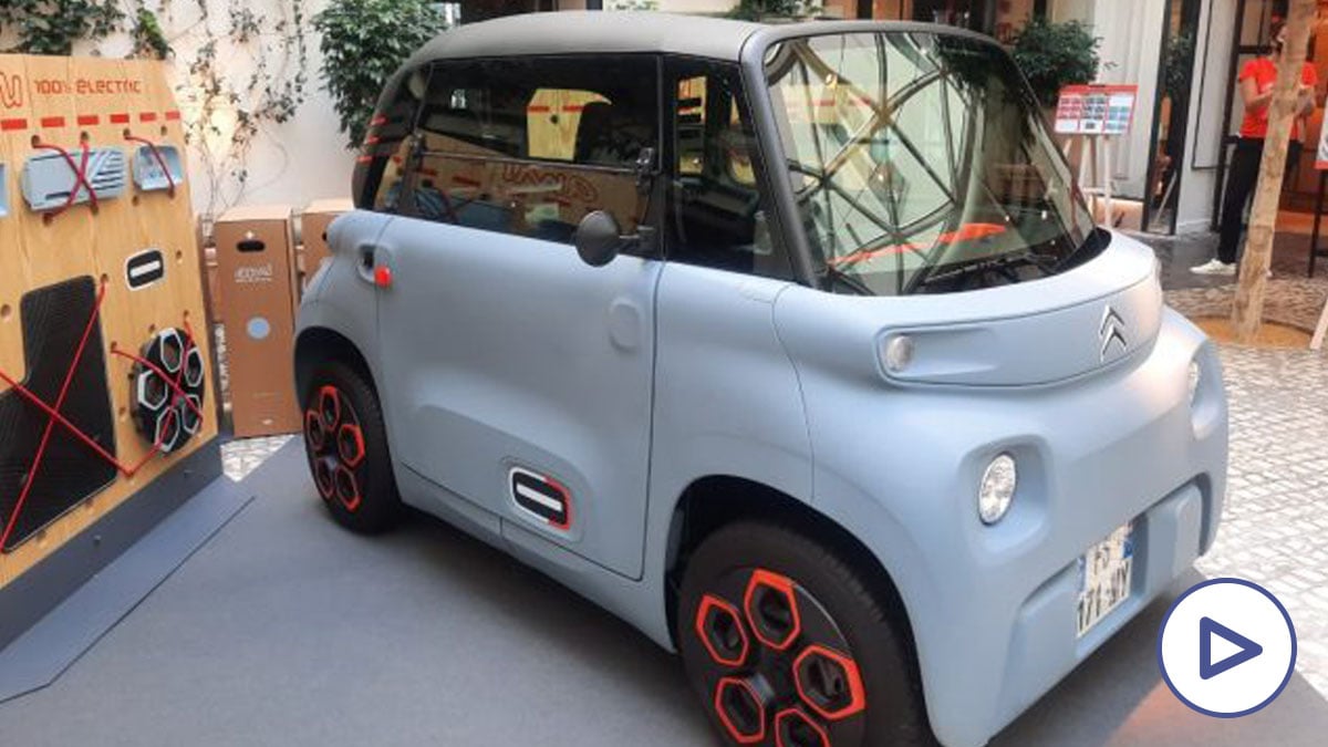 Citroën Ami: la solución de movilidad con cuatro ruedas que podrás conducir desde los 15 años.