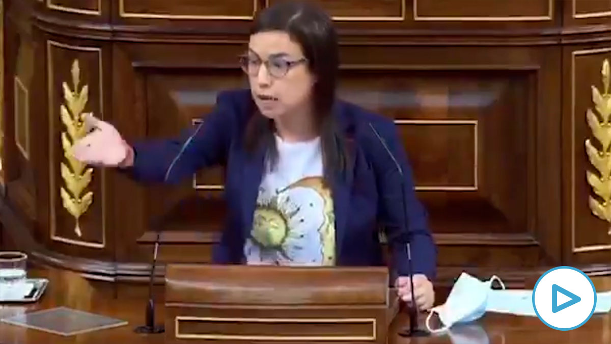 El espectacular minuto de una diputada del PP recordando a PSOE y Podemos todos sus casos de corrupción