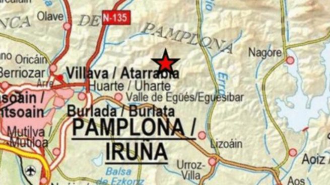 Otra veintena de terremotos sacude Lizoáin y las localidades de la zona