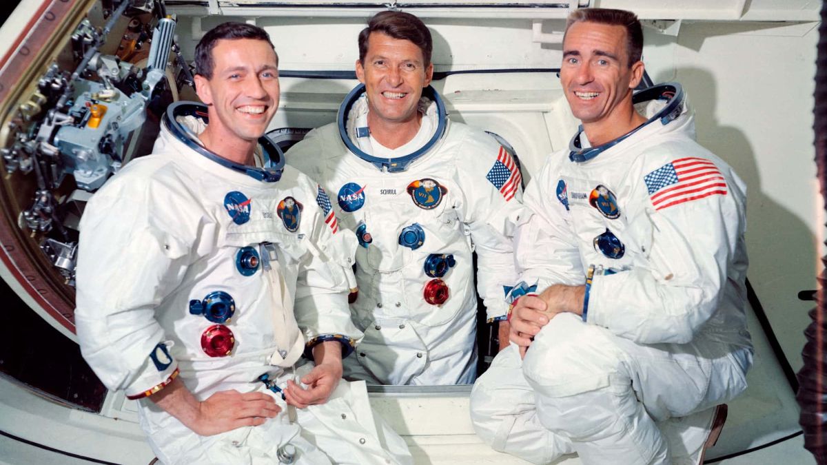 El 11 de octubre de 1968 se lanza la misión del Apolo 7