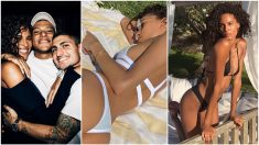 Cindy Bruna, en fotos de Instagram.