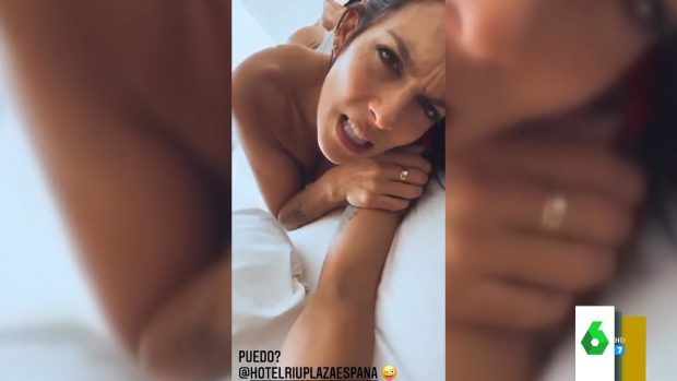 Zapeando: Lorena Castell incendia Instagram con un vídeo desnuda en un hotel