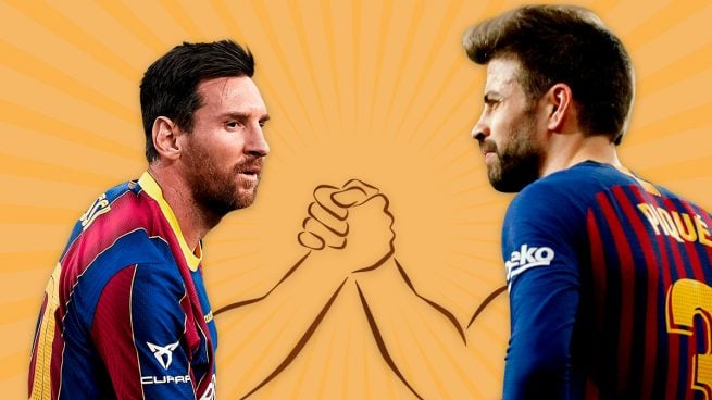 ¿Con quién va el vestuario del Barcelona en el pulso Messi-Piqué?