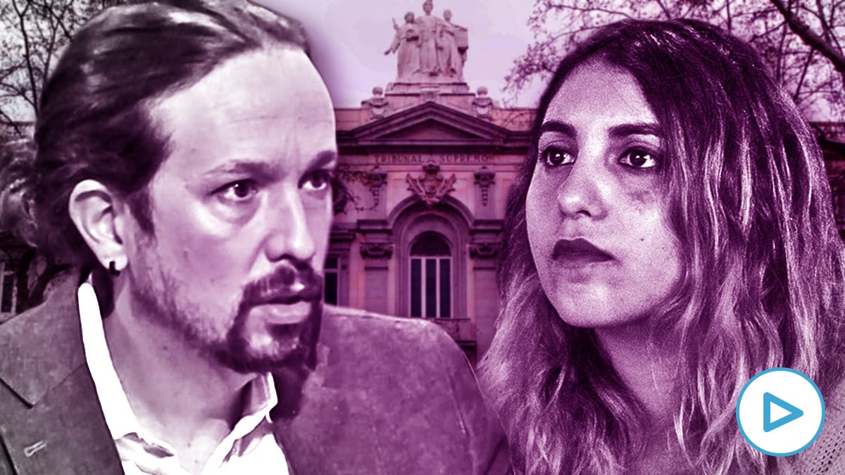 El vicepresidente del Gobierno Pablo Iglesias y su asesora Dina Bousselham, que dirige el libelo de Podemos.