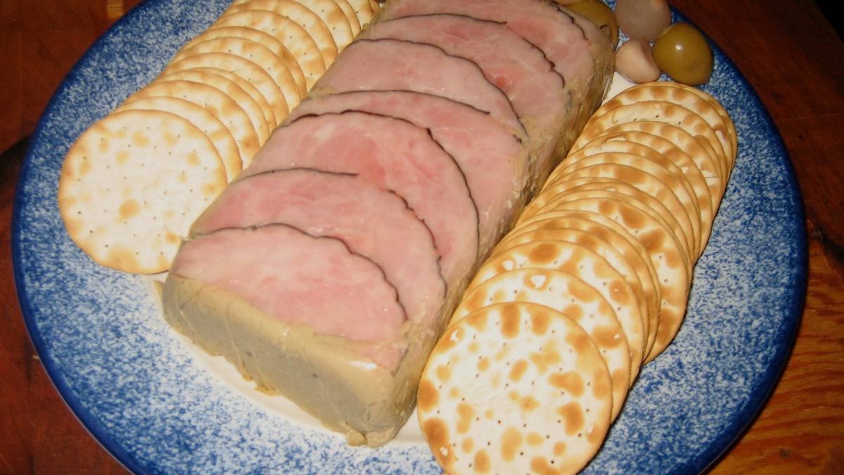 Cenas ligeras de patés