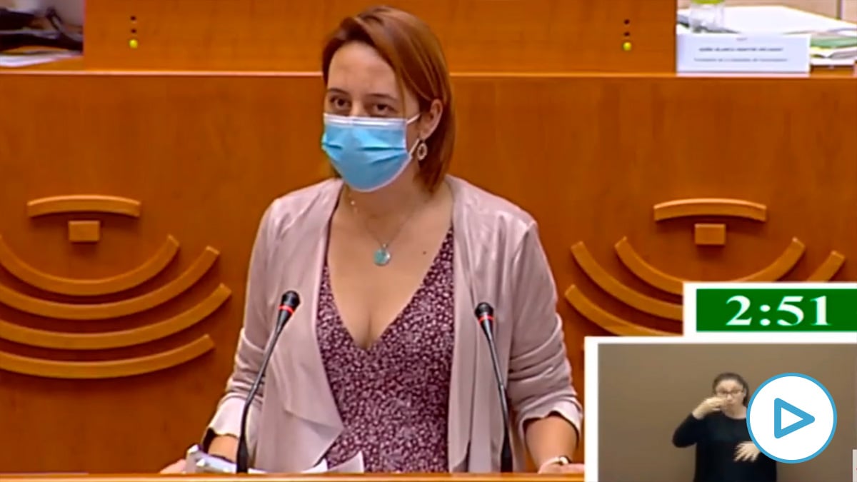 Lorena Rodríguez Lucero, diputada de Podemos en la Asamblea de Extremadura: «Estamos ante un golpe de estado judicial contra Pablo Iglesias».