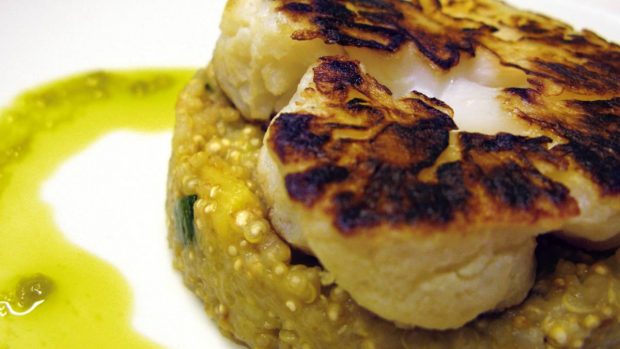 Coliflor asada