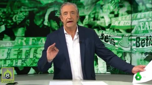 Josep Pedrerol, en Jugones.