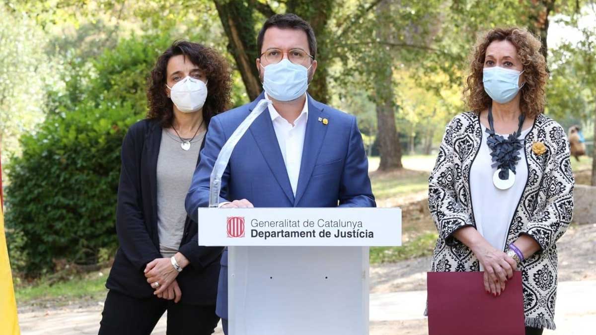 El vicepresidente de la Generalitat, Pere Aragonés. Foto: Europa Press